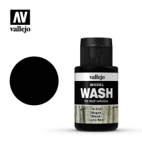 Проливка Vallejo Model Wash - Black (76518) 35 мл
