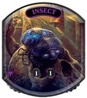 Токен Ultra Pro - Relic Tokens: Eternal Collection - Insect (foil)