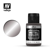 Краска металлик для аэрографа Vallejo Metal Color - Burnt Iron (77721) 32 мл