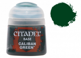 Краска для миниатюр Citadel Base: Caliban Green (21-12)