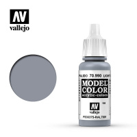 Краска матовая для миниатюр Vallejo Model Color - Light Grey (70990) 17мл