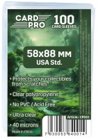 Протекторы Card-Pro - Perfect Fit USA std для карт Munchkin (100 шт.) 58x88 мм (CP001)