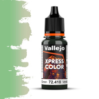 Краска для миниатюр Vallejo Xpress Color - Lizard Green (72418) 18 мл