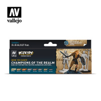 Набор красок Vallejo - Champions of the Realm (80250) 8 красок по 8 мл