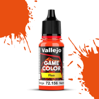 Краска (флуоресцентная) для миниатюр Vallejo Game Color - Fluorescent Orange (72156) 18 мл